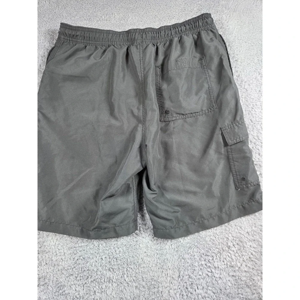 Goodfellow & Co Swim Trunks Medium Gray Mens Recycled‎ Polyester Cargo Shorts